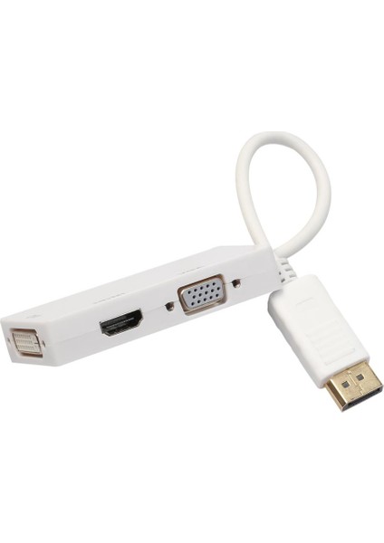 5056 Displayport To Hdmi Vga Dvi Çevirici Dönüştürücü Adaptor