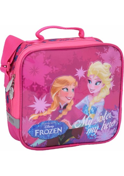 87403 Lisanslı Frozen Kabartmalı Beslenme Çantası