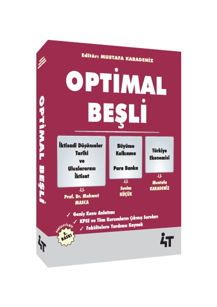 KPSS A Optimal Beşli Konu Anlatımlı Mustafa Karadeniz 3. Baskı