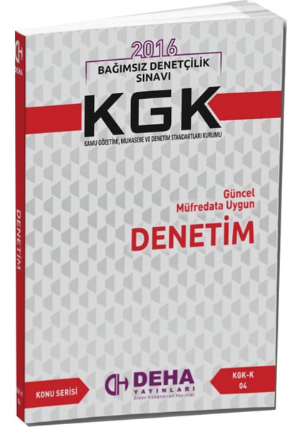 2017 Kgk Bağımsız Denetçilik Denetim Konu
