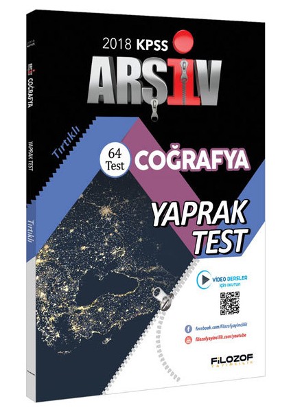 2018 KPSS Coğrafya Yaprak Test Video Destekli