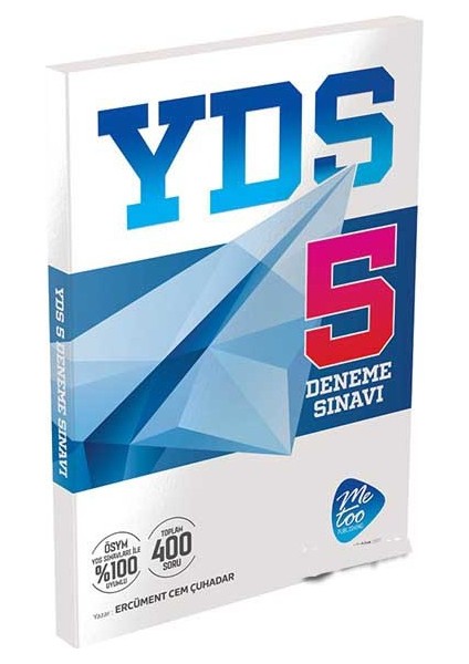 Me Too YDS 5 Deneme Sınavı