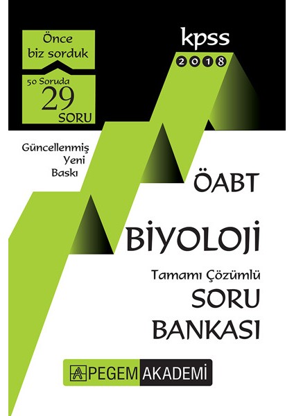 2018 ÖABT Biyoloji Tamamı Çözümlü Soru Bankası