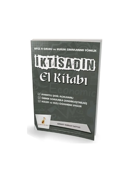 Pelikan Yayınları KPSS  A İktisadın El Kitabı Konu Anlatımlı