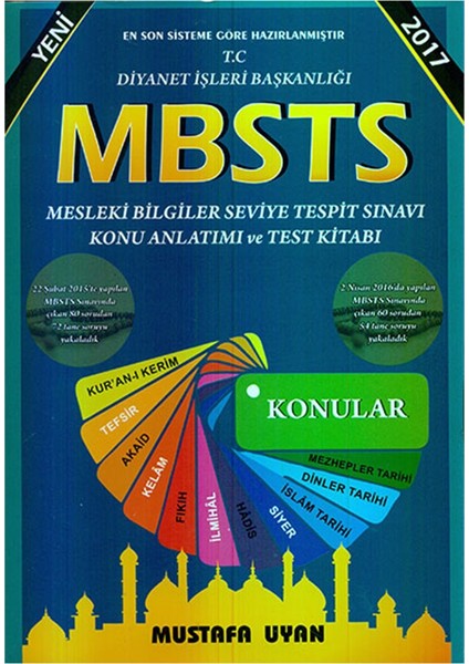 Asil 2017 MBSTS Konu Anlatımlı Ve Test Kitabı Mustafa Uyan