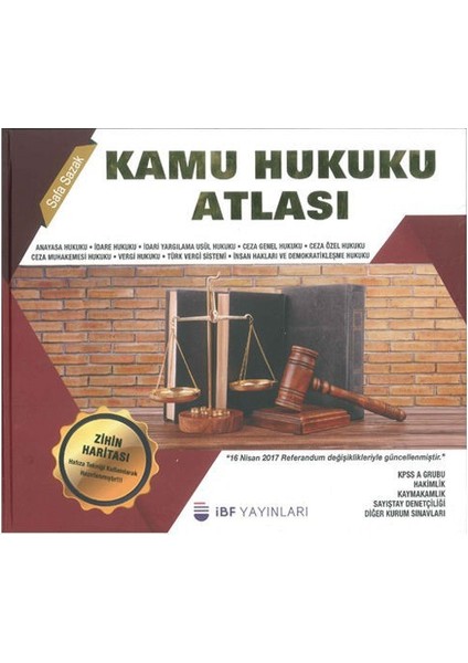 İbf Yayınları KPSS A Kamu Hukuku Atlası