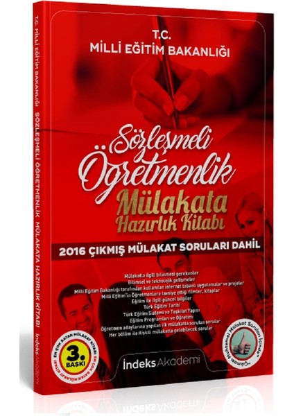 2018 Sözleşmeli Öğretmenlik Mülakat Hazırlık Kitabı