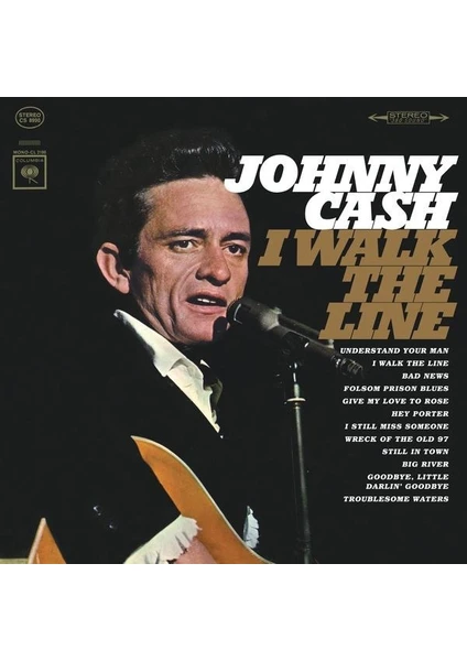 Johnny Cash ‎– I Walk The Line Plak