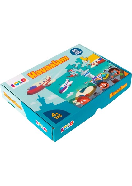 60 Parça Yer Puzzle :Havaalanı fiyatları