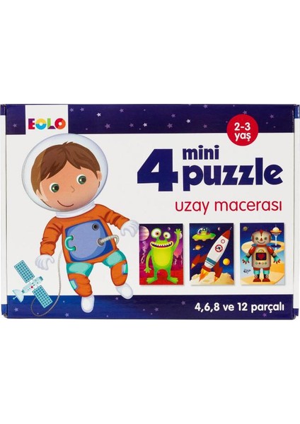 4 Mini Puzzle:Uzay Macerası