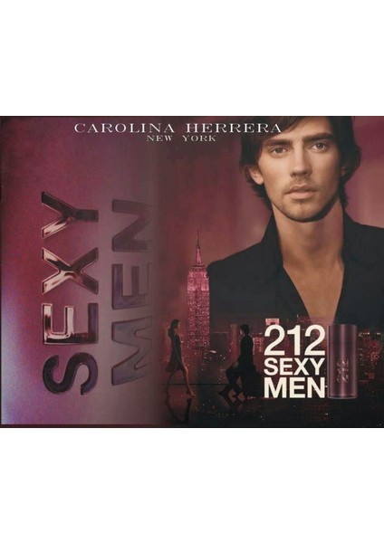 Carolina Herrera 212 Sexy Men Edt 100 Ml Erkek Parfümü