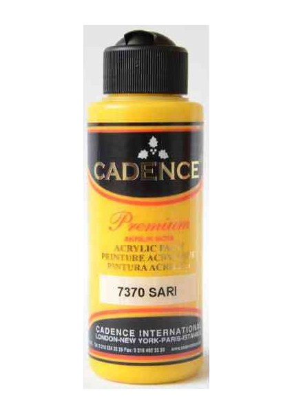 Sarı Akrilik Boya 120 ml