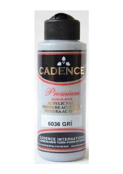 Gri Akrilik Boya 120 ml