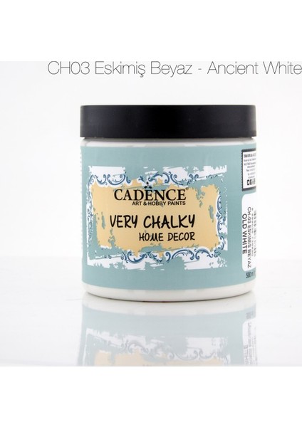 Eskimiş Beyaz - Very Chalky Mobilya Boya 500 ml