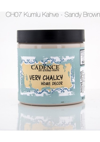 Kumlu Kahve - Very Chalky Mobilya Boya 500 ml