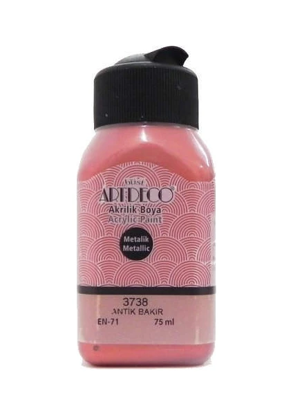 Antik Bakır Metalik Boya 75 ml