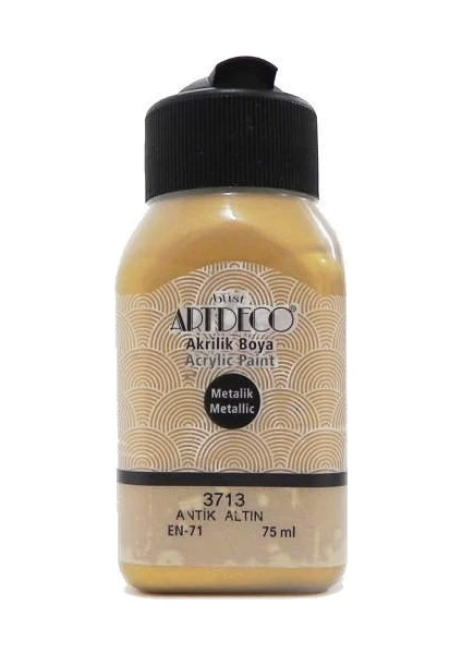 Antik Altın Metalik Boya 75 ml