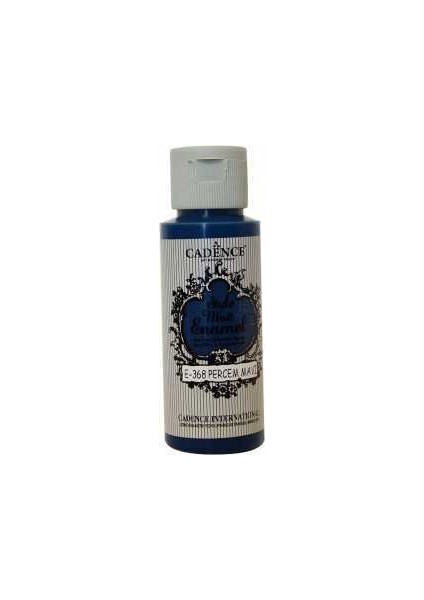 Perçem Mavi - Style Matt Enamel Cam Seramik Boya 59 ml