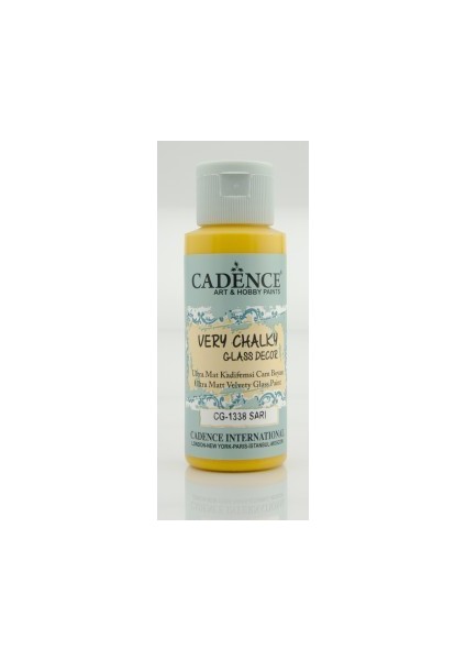 Sarı - Very Chalky Enamel Cam Seramik Boya 59 ml