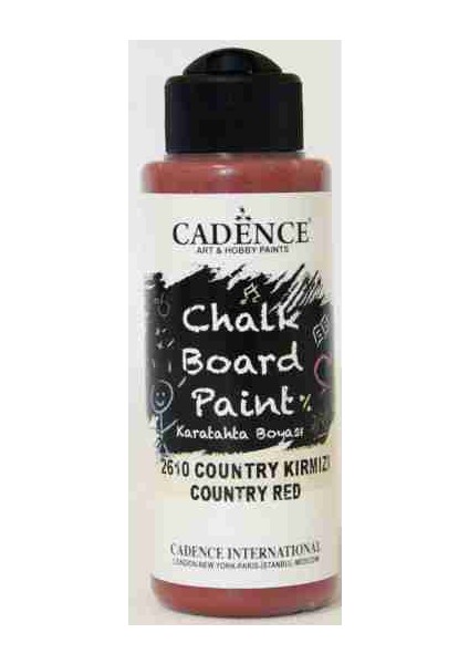 Country Kırmızı Karatahta Boyası 120 ml