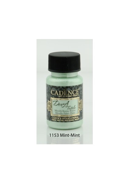 Mint - Dora Metalik Kumaş Boyası 50 ml