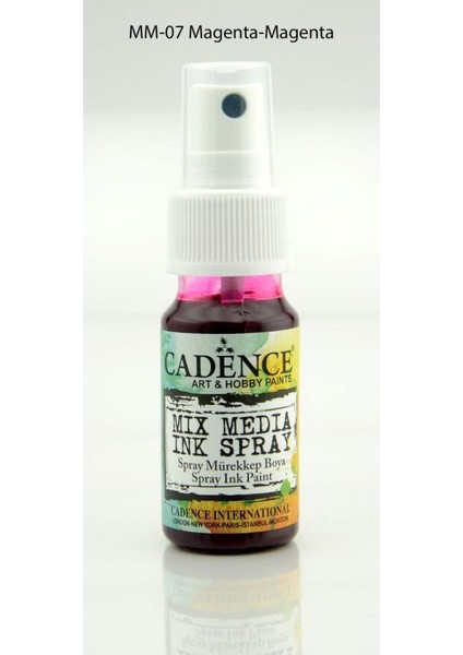 Magenta - Mix Media İnk Sprey Mürekkep Boya 25 ml
