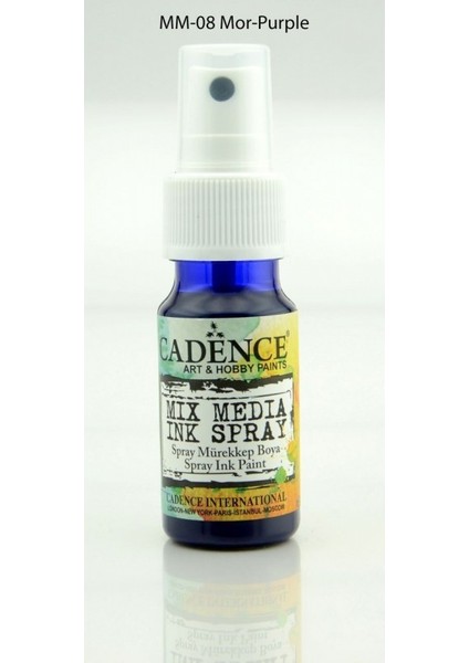 Mor - Mix Media İnk Sprey Mürekkep Boya 25 ml