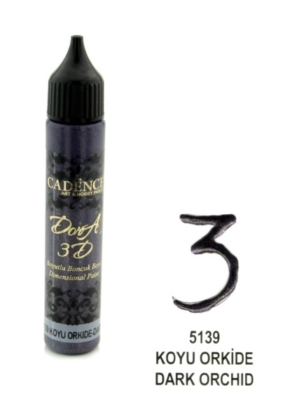 Koyu Orkide - 3D Boyutlu Boncuk Boya 25 ml