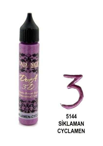 Siklamen - 3D Boyutlu Boncuk Boya 25 ml