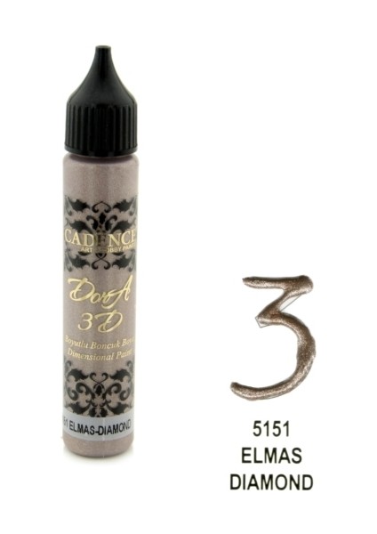 Elmas - 3D Boyutlu Boncuk Boya 25 ml