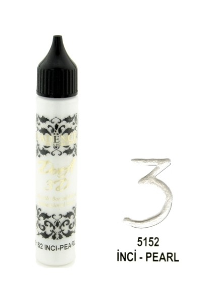 İnci - 3D Boyutlu Boncuk Boya 25 ml