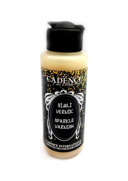 Altın Simli Vernik 120 ml