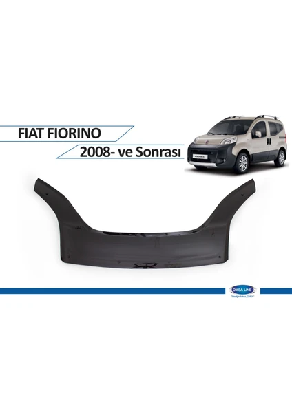 OMSA Fiat Fiorino Ön Kaput Rüzgarlığı 4mm A  2008 ve Sonrası