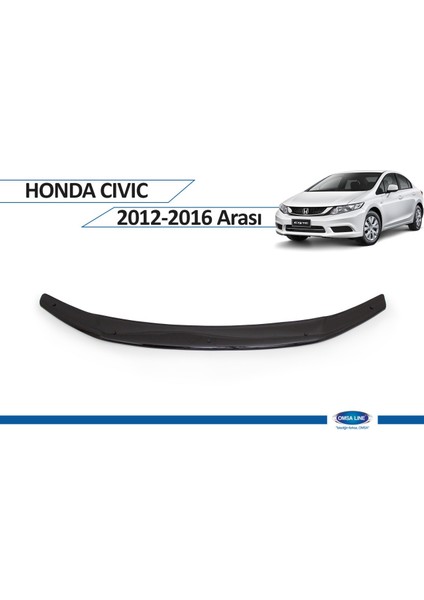 Honda Civic Ön Kaput Rüzgarlığı 4mm A 2012-2016 Arası