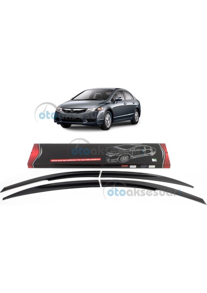 Honda Civic SunPlex Cam Rüzgarlığı 2007-2011