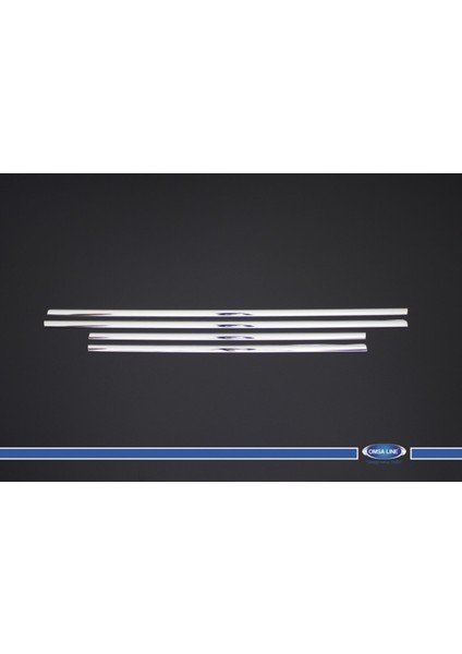 Omsa Hyundai i20 Krom Cam Çıtası 4 Parça P.Çelik 2012-2014