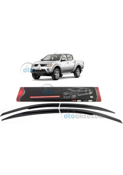 Mitsubishi L200 SunPlex Cam Rüzgarlığı Mugen 4 parça 2008-2015 fiyatları