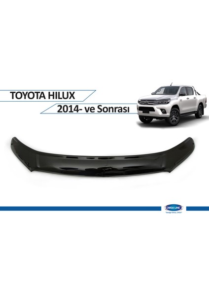Toyota Hilux Ön Kaput Rüzgarlığı 4mm A 2015-2020 Arası