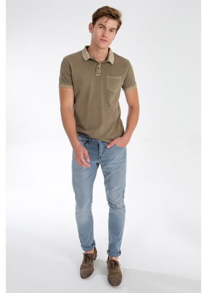 Erkek Joshua Cool Air Undamaged Wash Jean Pantolon Açık Mavi fiyatları