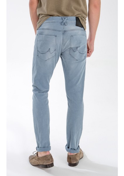 Erkek Joshua Cool Air Undamaged Wash Jean Pantolon Açık Mavi modelleri