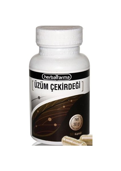 Üzüm Çekirdeği Ekstraktı 60 Kapsül