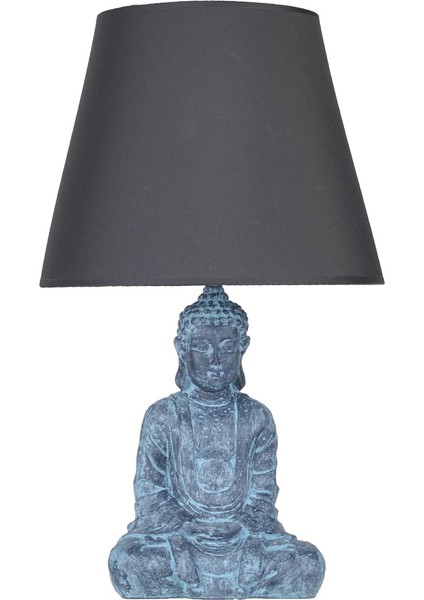 Modern Dizayn Buda Abajur Antrasit Gri