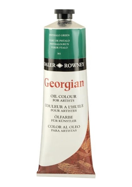 Georgian Yağlı Boya 225ml - N:361 Phthalo Green