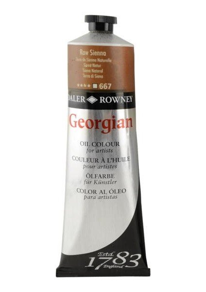 Georgian Yağlı Boya 225ml - N:667 Raw Sienna