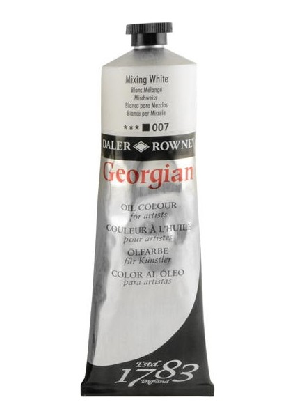 Georgian Yağlı Boya 225ml - N:007 Mixing White