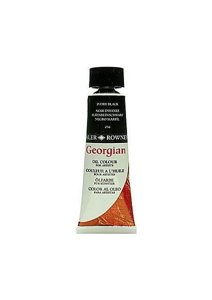 Georgian Yağlı Boya 225ml - N:034 Ivory Black