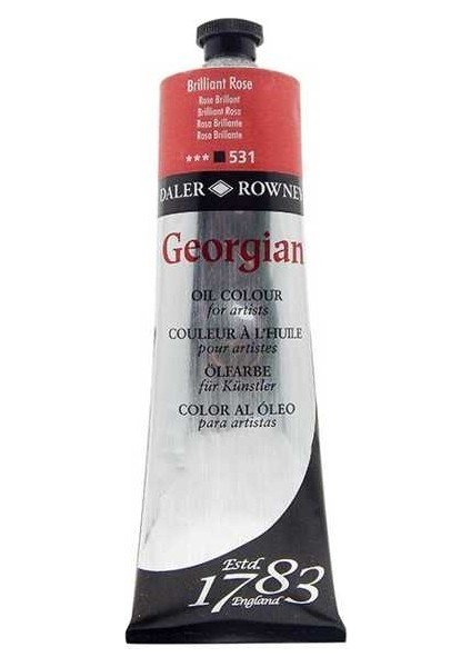 Georgian Yağlı Boya 225ml - N:531 Brilliant Rose