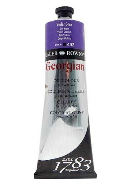 Daler Rowney Georgian Yağlı Boya 225ml - N:442 Violet Grey