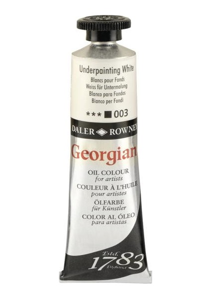 Georgian Yağlı Boya 38ml - N:003 Underpainting White