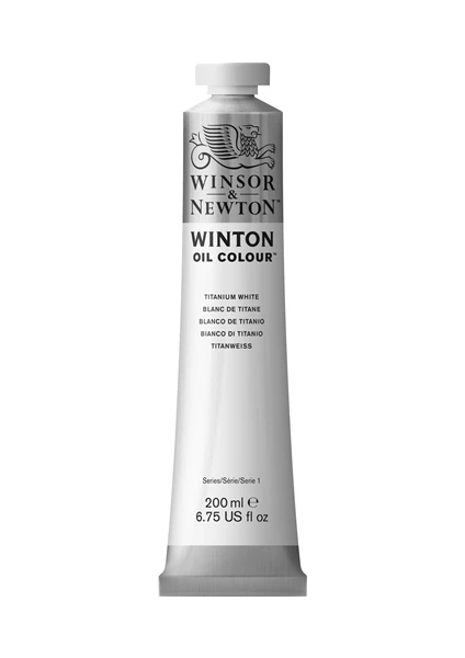 Winsor Newton Winton Yağlı Boya 200ml - N:644 Titanium White